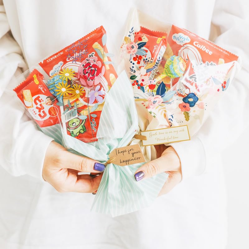 Amazon.co.jp: プチギフト お菓子ブーケ 10個セット キャンディブーケ